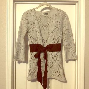 Light blue 50% wool sweater